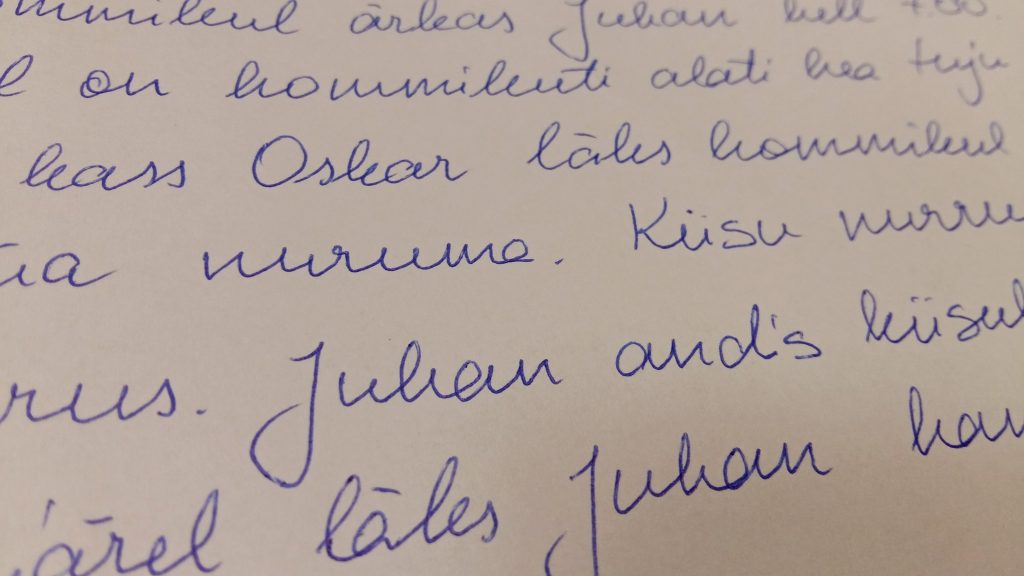 Jooksev diktaat / jooksuetteütlus