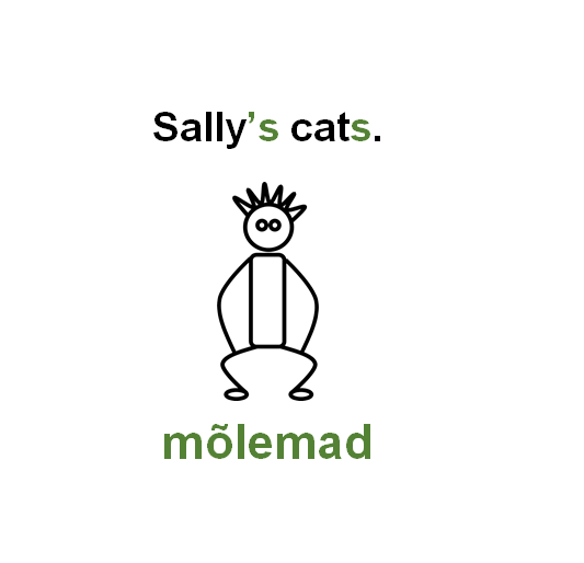 Mitmus või omastav kääne?